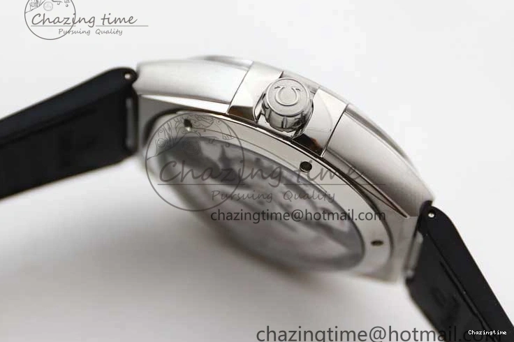 1231 Constellation SS SBF 1:1 Best Edition White Dial on Black Gummy Strap A8900 Super Clone Attractive 7799